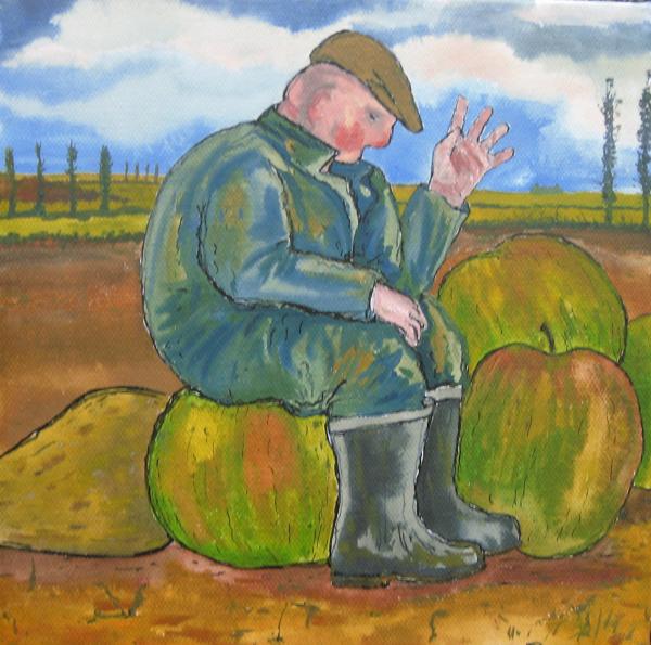 Breton apple man