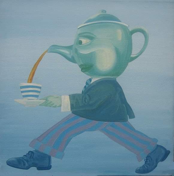 Tea pot man